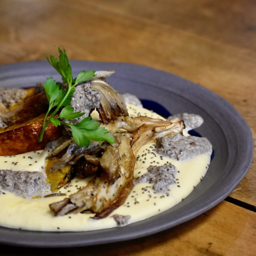 assiette plat végétarien