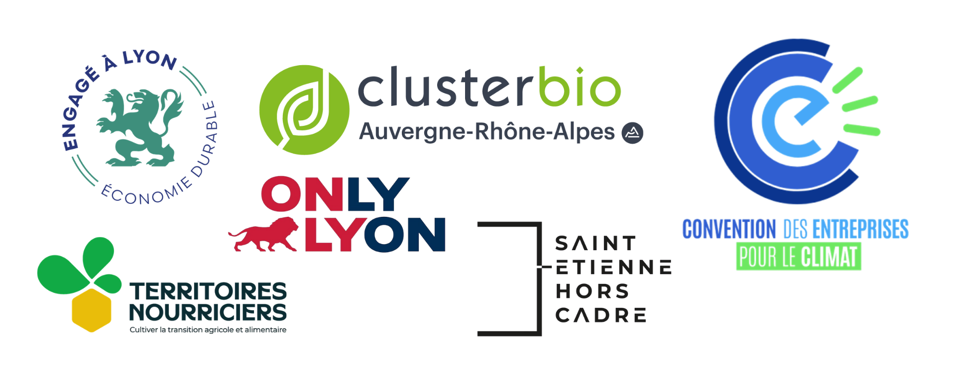 logos réseaux partenaires de la fabuleuse cantine