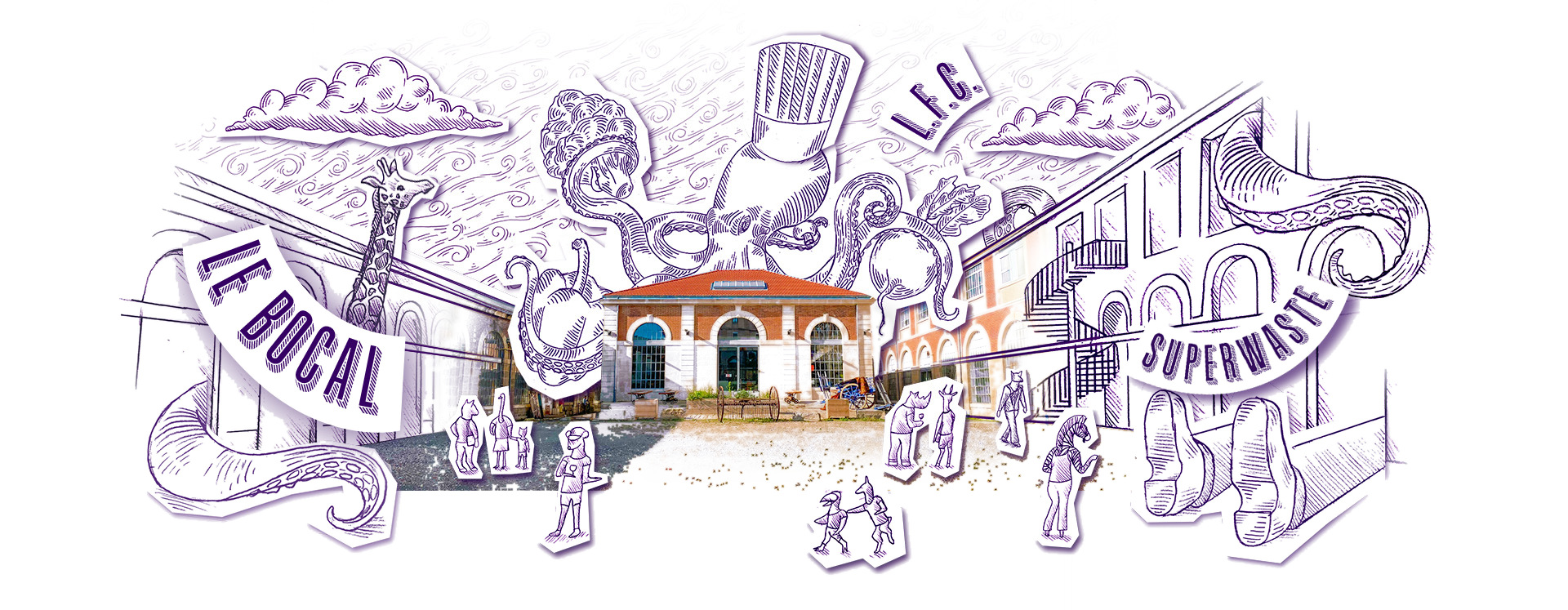 Le Bocal — repas bio a emporter, la halle